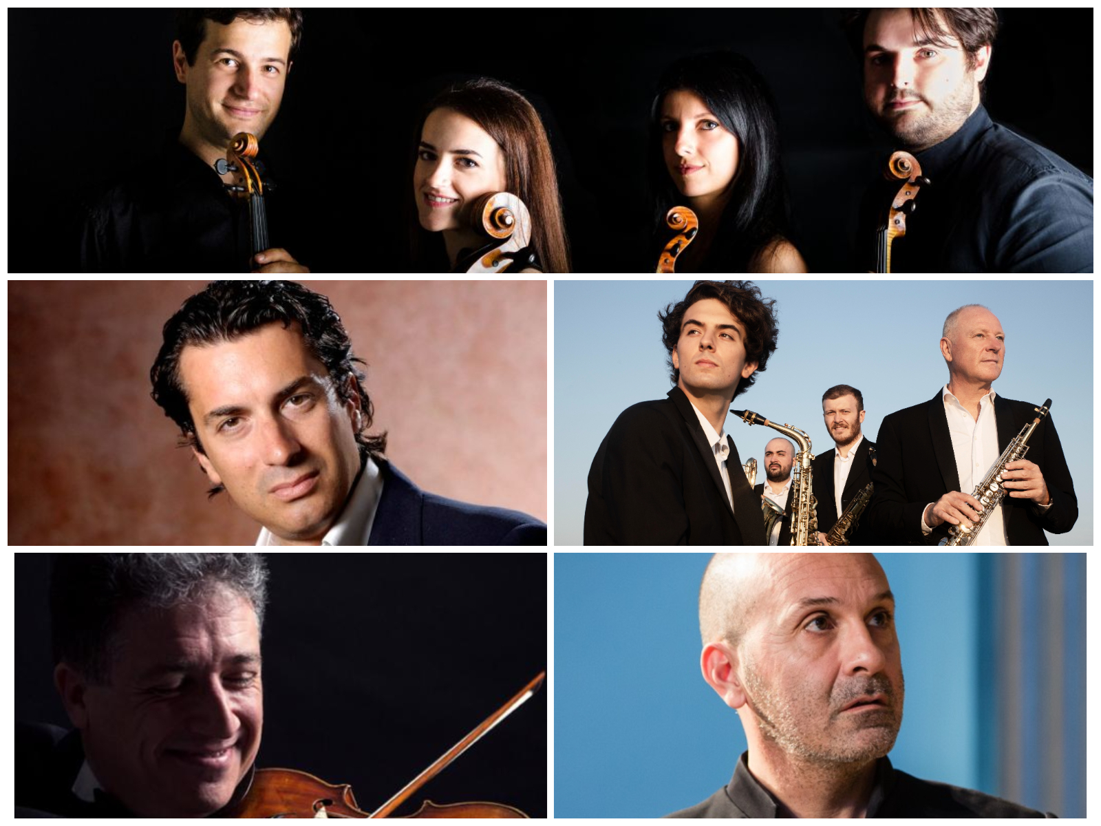 i protagonisti dei concerti autunnali